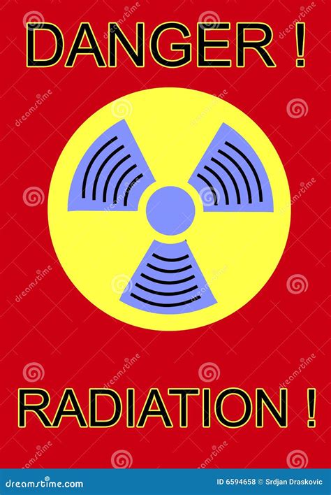 Radiation Stock Illustration Illustration Of Sign Caution 6594658