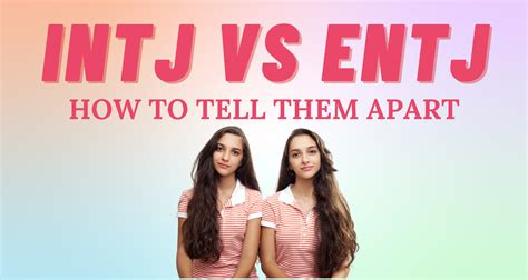 How To Tell If Youre An INTJ Vs ENTJ So Syncd Personality Dating