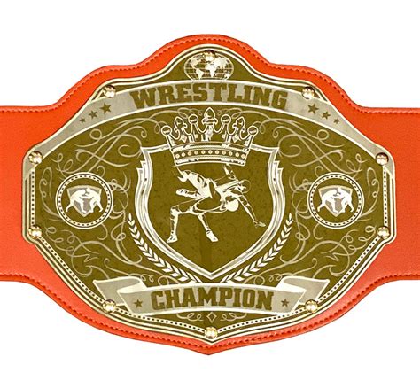 Wrestling Championship Belt Custom Text Undisputed Belts
