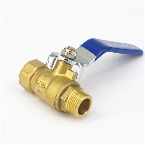 Brass Ball Valve 3 8 Bsp Female To 3 8 Bsp Male Thread With Handle For Air Gas Water Fuel