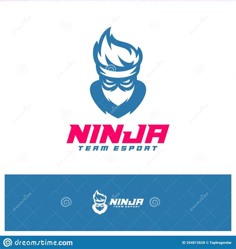 Ninja Logo Vector Template Creative Ninja Logo Design Concepts Stock