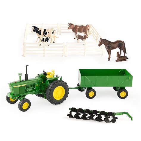 John Deere Farm Toy Play Set Toy Sense