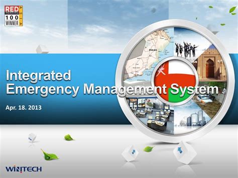 Integrated Disaster Management System And Emergency Management System
