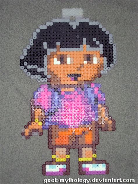 Dora Perler Beads Bead Sprite Dora Dora The Explorer