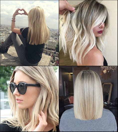 Platinum blonde is a perfect shade for medium length hair, especially with highlights or done with blonde balayage technique. Medium Hairstyles Archives | Hairstyles 2017, Hair Colors ...