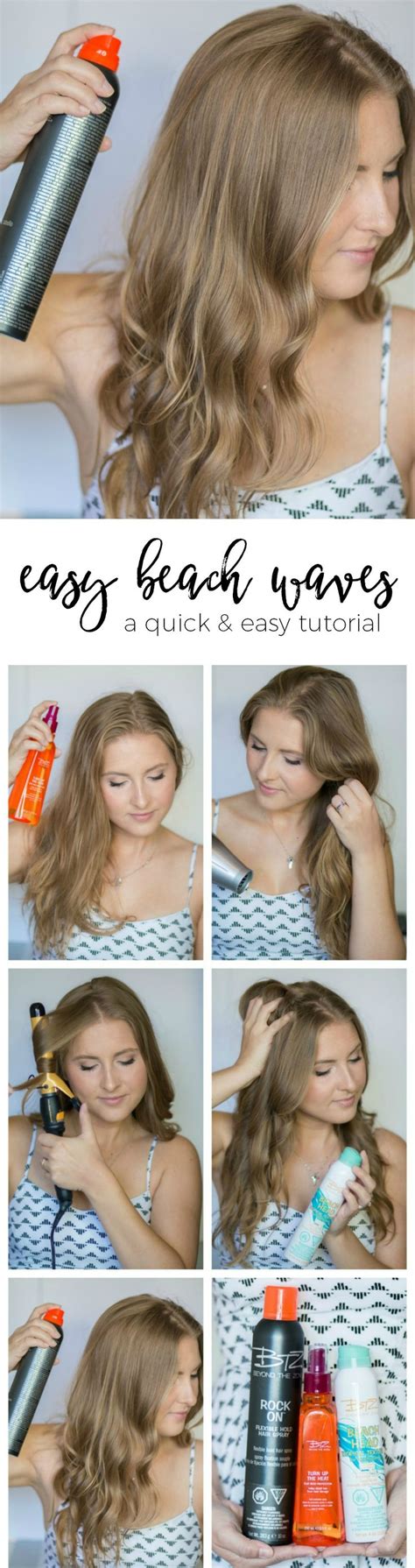 How To Get The Perfect Beach Waves Want Effortless Beach Waves This
