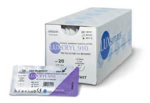 Luxcryl 910 Polyglactin 910 Synthetic Absorbable Surgical Suture