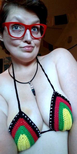 Crocheted Bikini Top Matches My Glasses Porn Pic Eporner