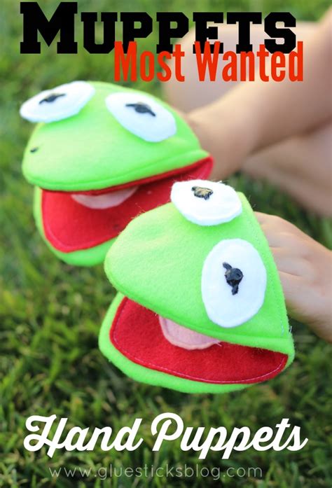 Kermit The Frog Puppet Pattern Gluesticks