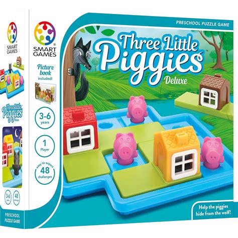 Smart Games Three Little Piggies Deluxe Toys And Games Ireland