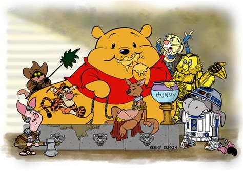 Star Wars And Winnie The Pooh Art Mashup — Geektyrant