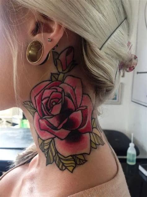 25 Bold Neck Tattoos For Women Who Know Their Style