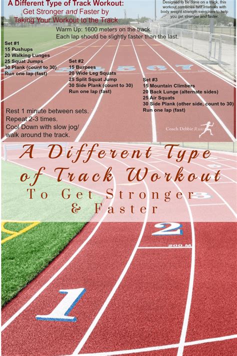 A Different Type Of Track Workout To Get You Stronger And Faster