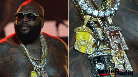 Rick Ross Shaped Gold Chain Valued At 1500000 Has Claimed The Title