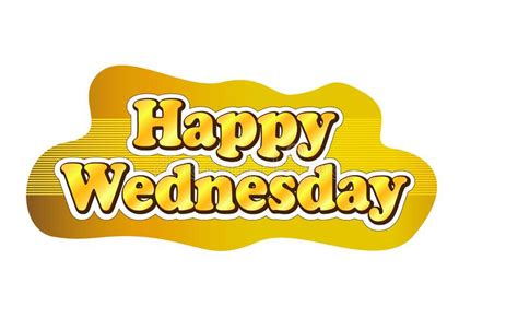 Happy Wednesday Cartoon Text Stock Illustrations 346 Happy Wednesday