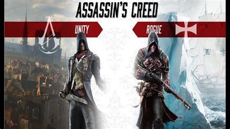 Assassins Creed Unity Vs Rogue Templar War Trailer Youtube
