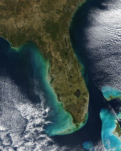 Satellite Map Of Florida Photos