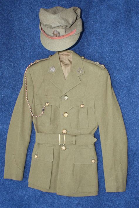 Ww2 Ats Womens Auxiliary Territorial Service Officers Tunic And Cap In