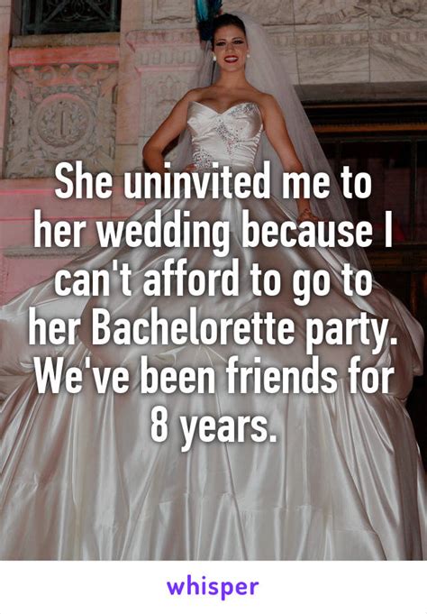 17 Ex Guests Reveal The Ridiculous Reasons They Got Uninvited From Weddings