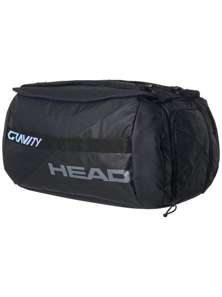 Head Gravity Sport Bag Black Racquetball Warehouse