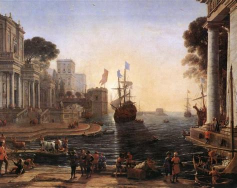 Claude Lorrain Ulysses Returns Chryseis To Her Father 1644 Oil On