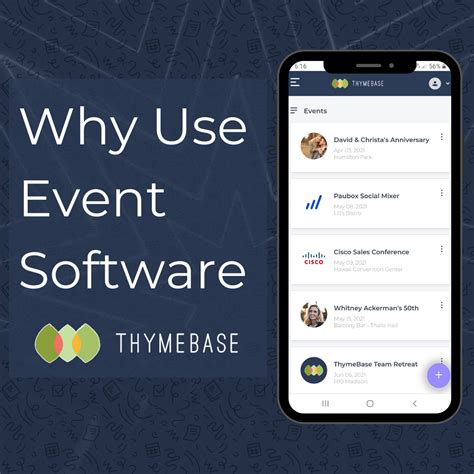 Try out cvent's event management software! Why Use Event Planning Software? - ThymeBase Blog ...
