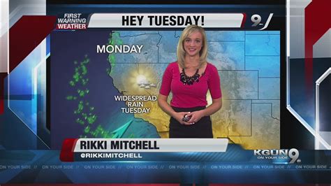 Rikki Mitchells Monday Night Forecast November 30 2014 Youtube