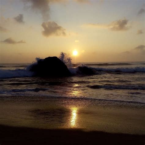 Free Picture Sunlight Sunrise Dawn Beach Water Sun Dusk Ocean