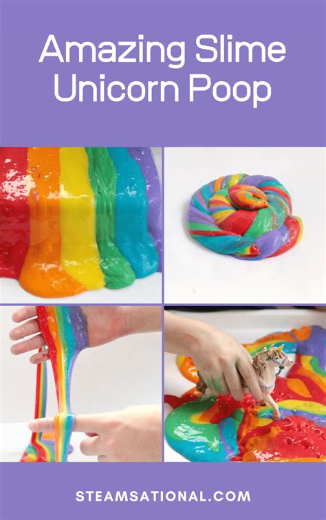 The Best Unicorn Poop Slime Recipe To Make With Kids