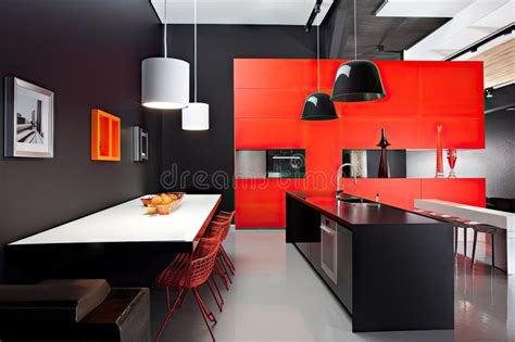 Bold Color Blocks And Contrasting Textures Create Striking Look In