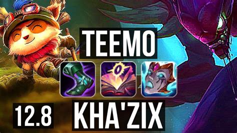 Teemo Vs Kha Zix Jng Legendary Games Euw Diamond