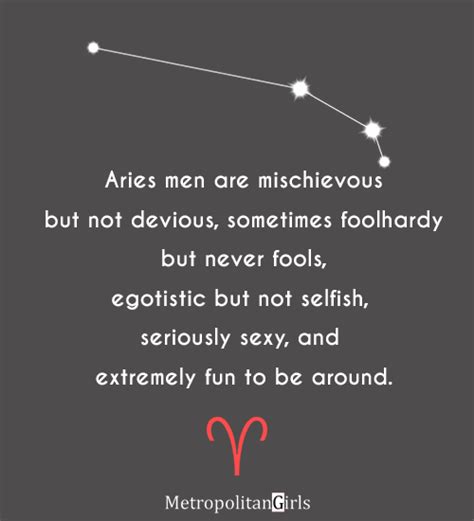 Aries Men Quotes And Sayings