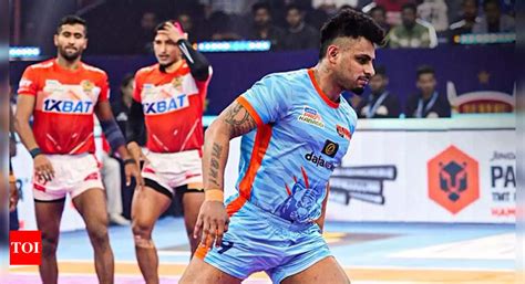 Pro Kabaddi League Maninder Leads Bengal Warriors To Victory Over