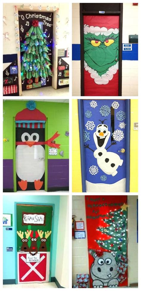30 Impressive Holiday Door Decorations Unusual Ideas Craftionary