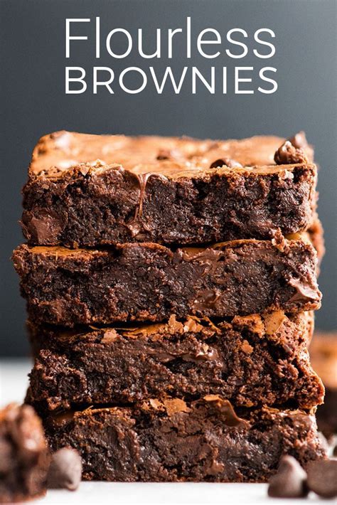 easy healthy fudgy flourless brownies recipe     ingredients  rea