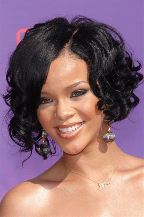 13 Rihanna Hair Asymmetrical Bob Haircuts Stacked Bob Hairstyles