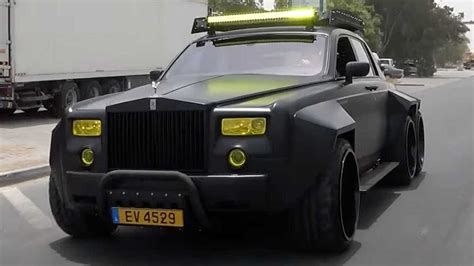 Rolls Royce Phantom 6x6 Conversion Proves The World Has Gone Mad