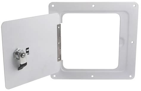 Ultra Fab Locking Multi Purpose Access Door For Rvs Wide X Tall White Ultra Fab