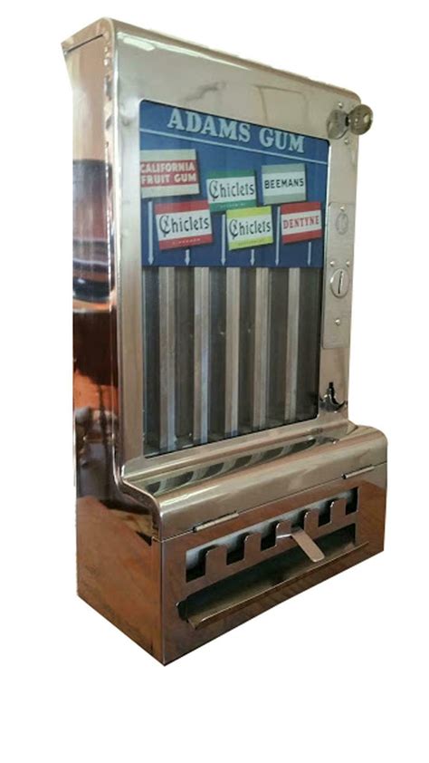 1930s Mills Gum Machine In Great Condition From The NYC Subways Of The