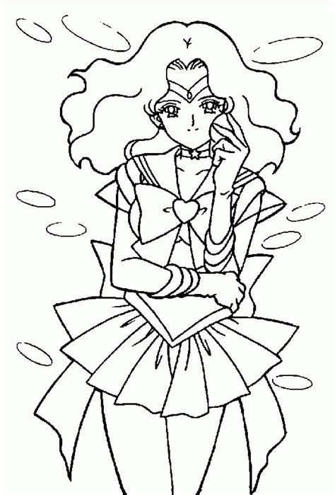 This sailor moon coloring sheet features the secret identity of minako aino, our very own sailor venus. SAILOR SATURN COLORING PAGE - Coloring Home