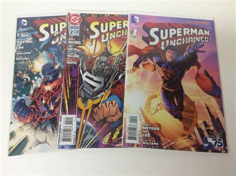 Superman Unchained 1 3 Dc2013scott Snyderjim Lee1217311 Complete