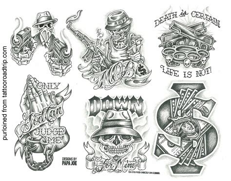 Details More Than 75 Gangsta Hood Tattoo Designs Best In Cdgdbentre