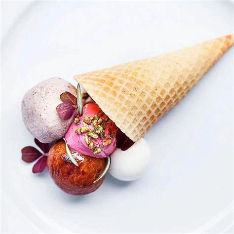Cool Ice Cream Dessert By Restaurantmellemrum Photo By