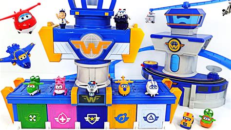 Super Wings Mission Teams Airport Tower Adventure Upgrade Dudupoptoy