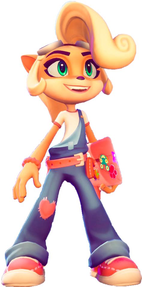 Crash Bandicoot Female Character Png Image Png All Png All