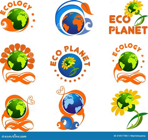 Ecology Logo Stock Vector Illustration Of Ecology Flowers 31817700