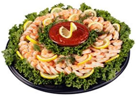 Learn how to cook the shrimp and assemble it here. Cocktail Shrimp Tray Display | Party Ideas | Pinterest