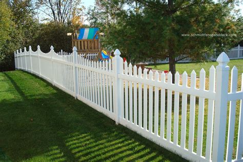 42 Tall White Prescott Picket Fence Vinyl Picket Fence Outdoor