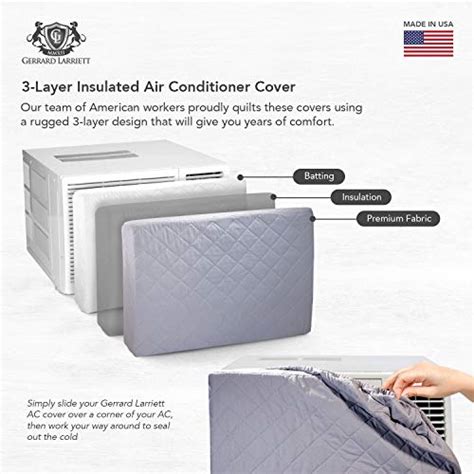 Decorative ac wall unit cover. In Wall AC Front Cover (3-Layer) Decorative Air Conditioner Sleeve - (Gray) | eBay