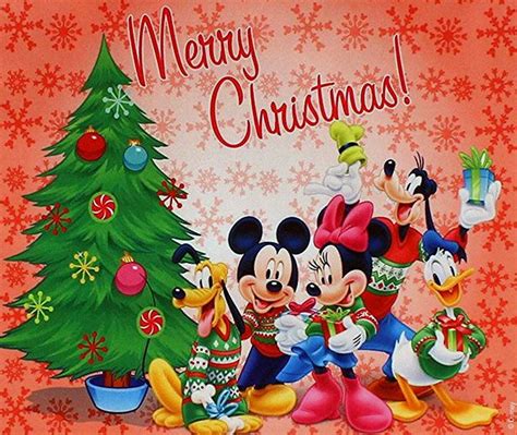 Merry Christmas Disney Merry Christmas Mickey Christmas Animated